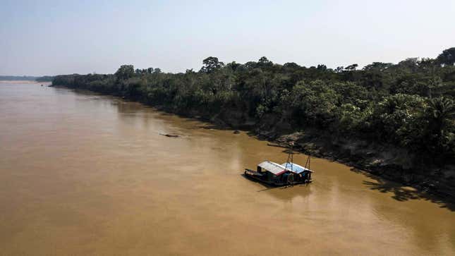 Madre de Dios River in Bolivia