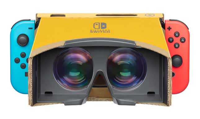 Image for article titled Mario Odyssey, Breath Of The Wild Will Support Labo VR