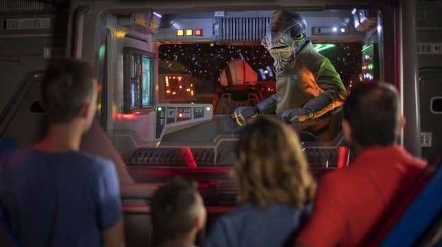 Lt. Bek is at the front of the transport, but he’s not the only attraction.