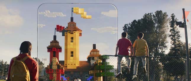 Image for article titled Microsoft Announces Minecraft Earth, A Minecraft Version Of Pokémon Go