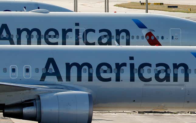 
                  A Central Texas man is calling out American Airlines for booting him off a flight so a dog could sit in first class    
