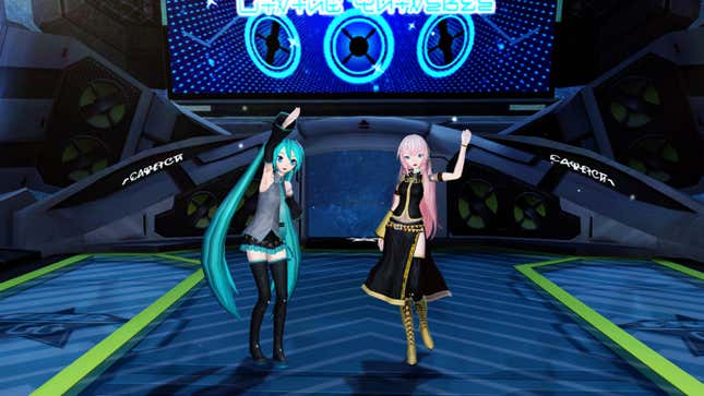 Image for article titled Watch Hatsune Miku Perform &#39;Live&#39; In Phantasy Star Online 2