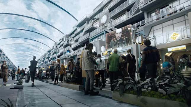 Una imagen de la colonia de Ceres en The Expanse