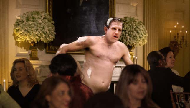 Image for article titled Naked Eric Trump Runs Through State Dinner Pursued By Screaming Au Pair