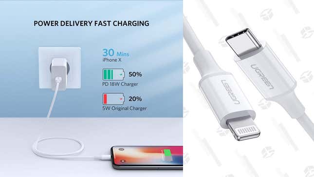 UGREEN 3&#39; MFi-Certified USB-C to Lightning Cable | $6 | Amazon Prime | Promo code UGREEN493. $7 for non-Prime members