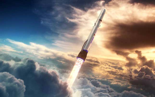 Imagen para el artículo titulado NASA aprueba el nuevo cohete de Blue Origin aunque no ha volado todavía