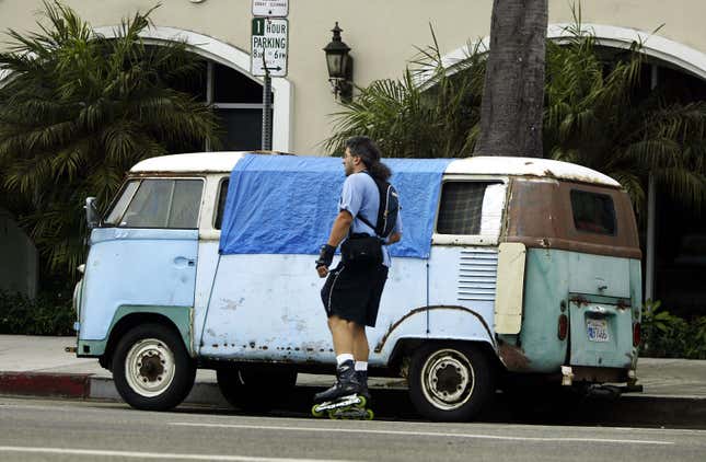 A photo from 2004, because the “Venice Beach gentrification” story is an old one.