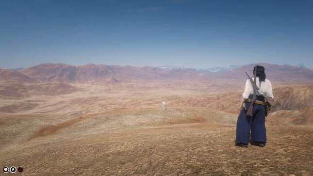 Image for article titled Red Dead Online Players Escape Game World, Find Beautiful Desert Paradise