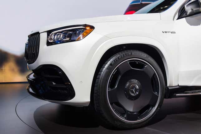 Image for article titled The 2021 Mercedes-AMG GLS 63 Is A 603 Horsepow—Oh My God, Look At Those Wheels
