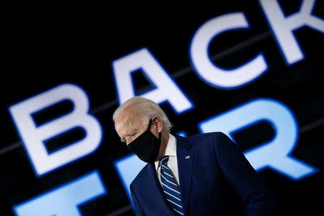 Image for article titled Joe Biden: Trump Is a Racist. Also Joe Biden: Desegregation Will Have My Kids Growing Up in a &#39;Racial Jungle&#39;