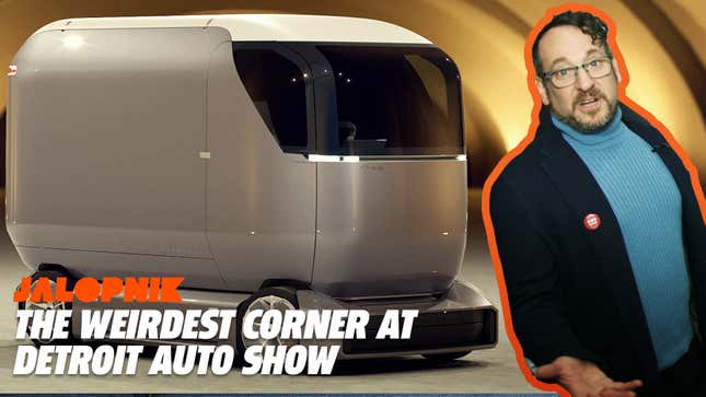 This is the Weirdest Corner We Could Find at the Detroit Auto Show