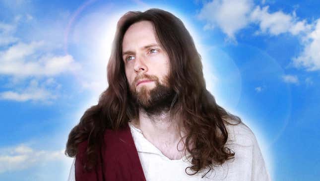 Image for article titled Christ Super Embarrassed About All That Stupid Shit He Said 2,000 Years Ago