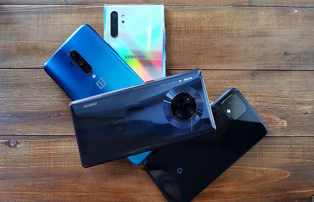 Imagen para el artículo titulado 11 cosas que aprendí tras sacar mil fotos con el Pixel 4, el Huawei Mate 30, el Galaxy Note10+ y el OnePlus 7T Pro