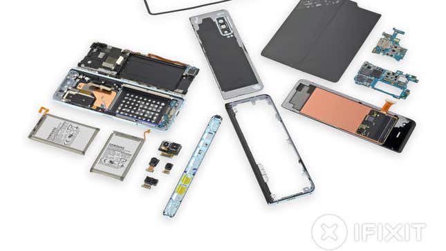 Image for article titled Samsung Galaxy Fold Teardown Offers More Clues On Why The Phone Is Malfunctioning