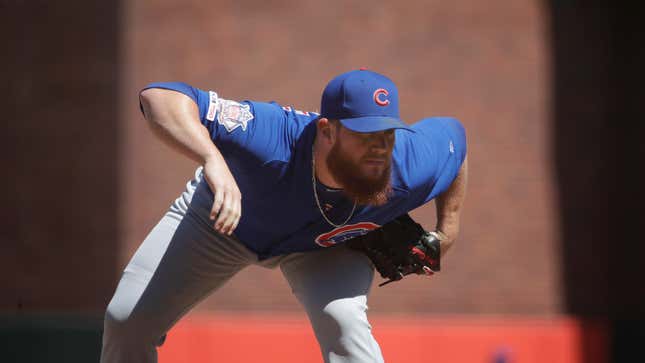 Image for article titled The Cubs&#39; Bullpen Is Currently Held Together With Scotch Tape And Sticky Tack