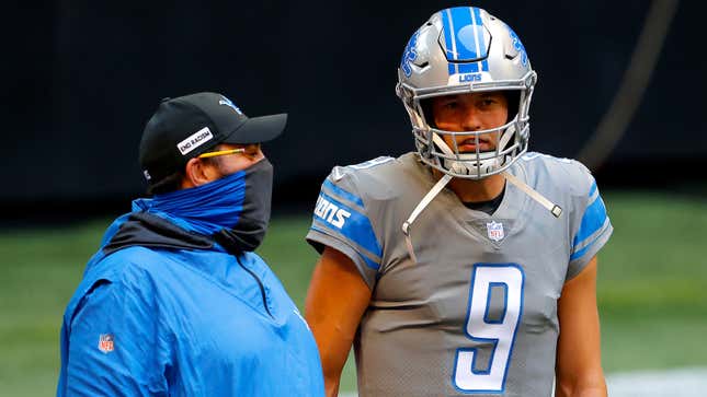 Did Matt Patricia toss bombs at Matthew Stafford from a barely disguised burner account? Maybe!
