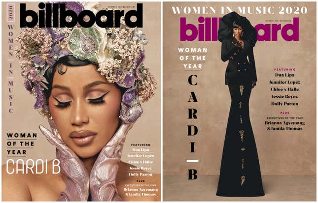 Image for article titled From &#39;WAP&#39; to Woman of the Year: Cardi B Receives Annual Billboard Honor