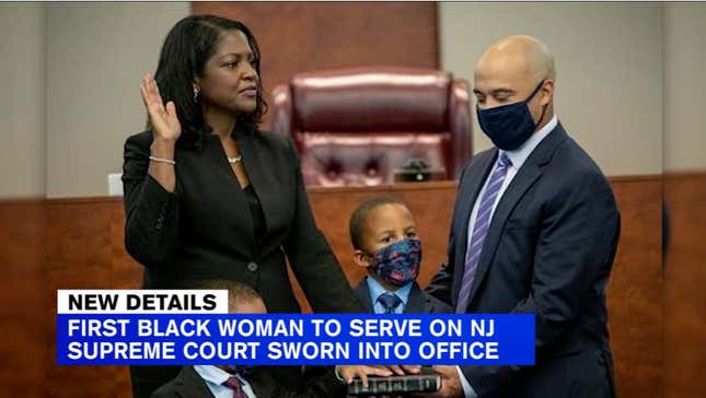 Image for article titled New Jersey Sends a Black Woman to the State Supreme Court for First Time In Its History