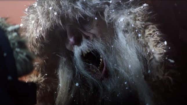 Krampus sees you when you’re sleeping because he’s always watching.