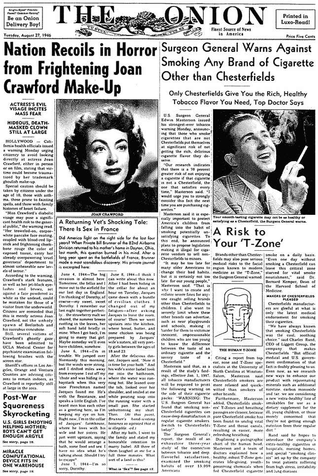 Image for article titled August 27, 1946