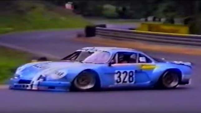 Image for article titled It&#39;s Time To Watch A Modded To Hell Alpine A110 Do A Hillclimb
