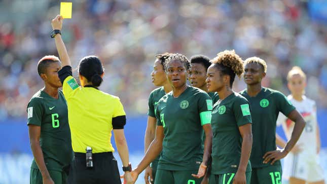 Image for article titled Lisa Byington And Cat Whitehill Bust Out Lazy Tropes About African Teams For Their Germany-Nigeria Commentary