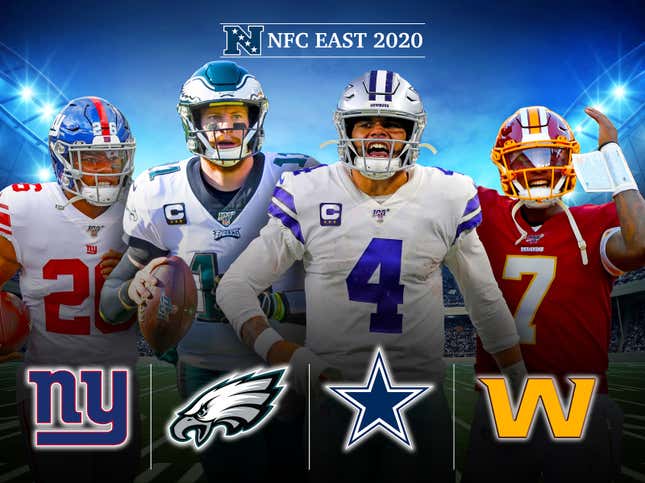 Image for article titled The Deadspin 2020 NFL Previews, NFC East: Can Anyone Break Up This Two-Horse Town?