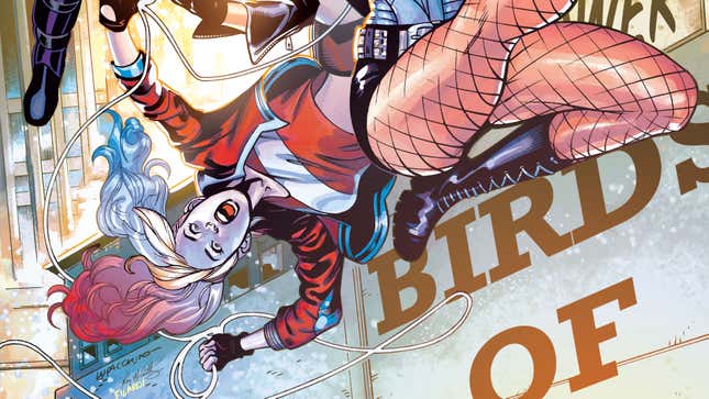 A crop of the cover for DC’s new Birds of Prey comic.