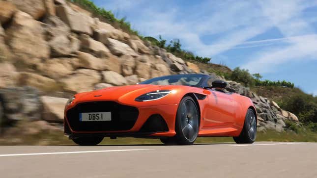 Image for article titled The Aston Martin DBS Superleggera Is Only Fully Realized As A Convertible