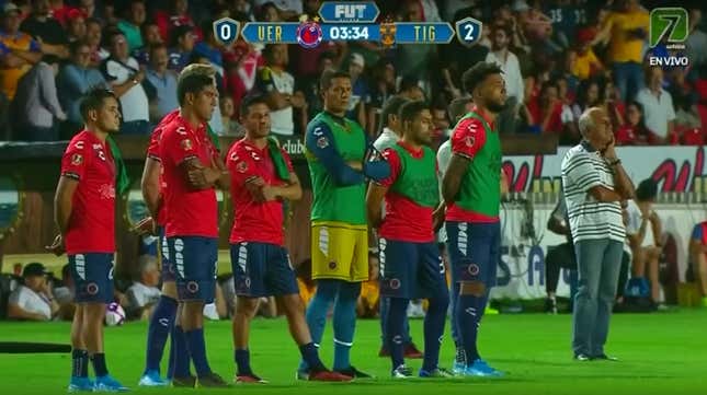 Image for article titled Liga MX Club Allows Two Uncontested Goals While Protesting Unpaid Wages