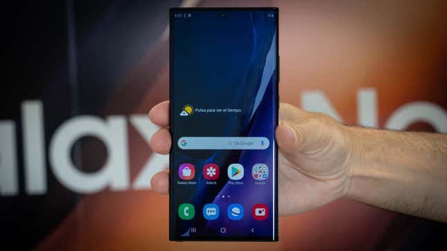 La pantalla del Galaxy S20 Ultra es una delicia.