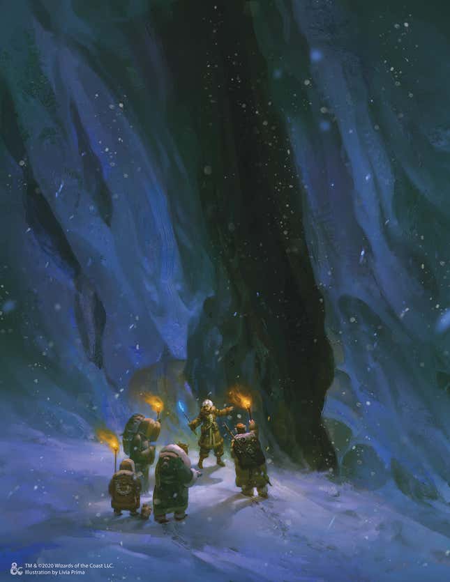 A party gathers, and ventures forth.