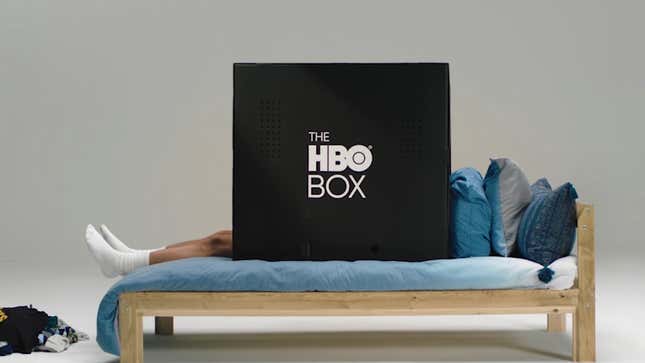 Image for article titled Masturbate furiously in the privacy of your own cardboard box, courtesy of HBO