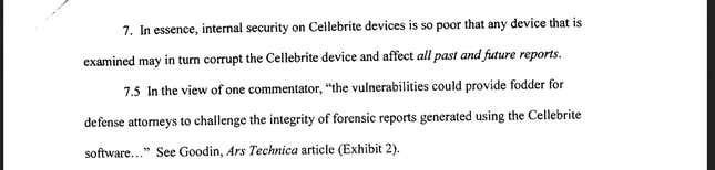 Image for article titled Signal's Cellebrite Hack Is Already Causing Grief for the Law