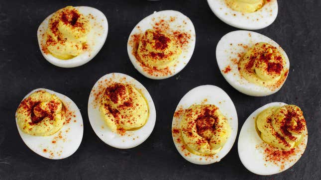 Image for article titled I made deviled eggs nine ways and found the best recipe