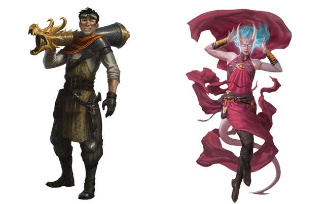 A Human Artillerist Artificer and a Tiefling Psionic Soul Sorcerer, just two new subclass additions being inducted into Tasha’s.