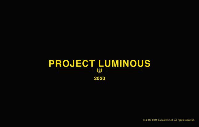 WTF is so Luminous?