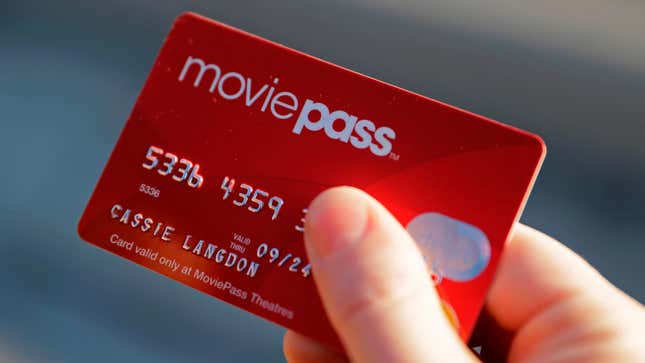 Image for article titled MoviePass Changed User Passwords and Activated a &#39;Trip Wire&#39; to Prevent User Access