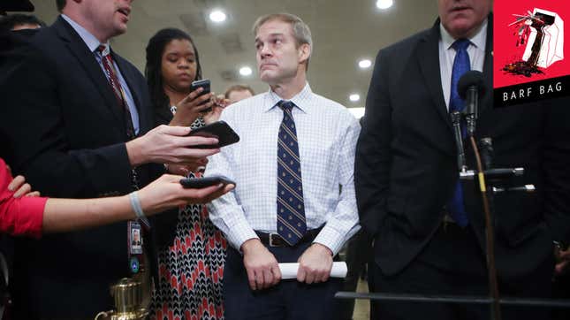 Image for article titled What Else Has Donald Trump Thought About Jim Jordan&#39;s Body?