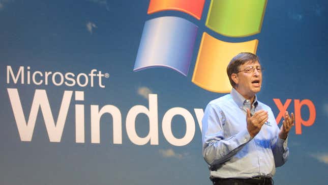 Image for article titled Windows XP Source Code Leaked By Apparent Bill Gates Conspiracist