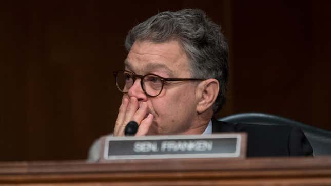 Image for article titled Another Woman Has Accused Al Franken of Groping