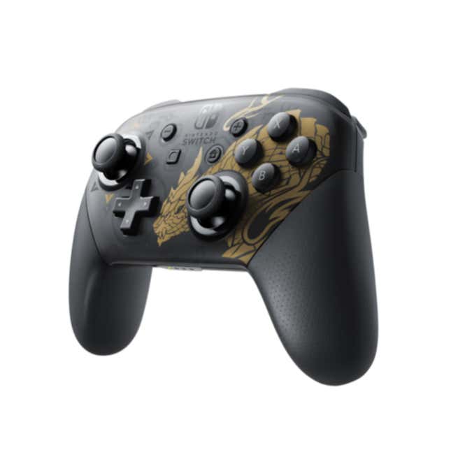 Image for article titled In Japan, The Nintendo Switch Covers Itself In Monster Hunter