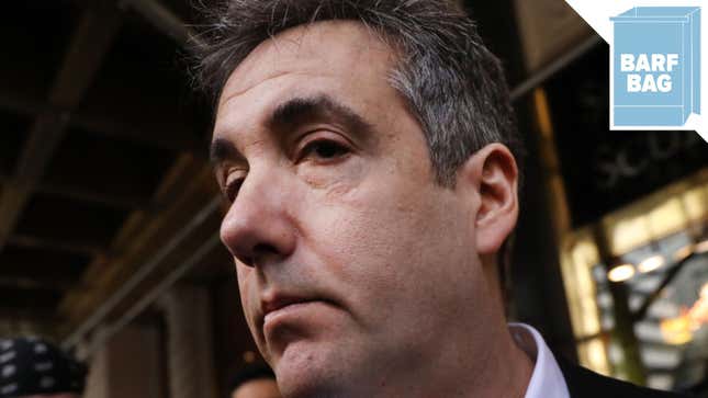Image for article titled Michael Cohen Loves to Be in Prison, Actually
