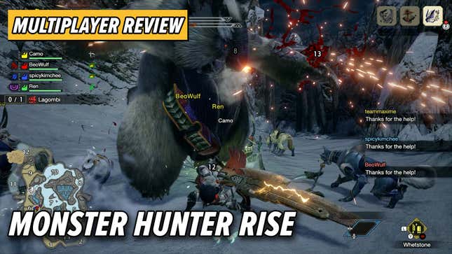 Long-Needed Tweaks Make <i>Monster Hunter Rise</i> A Smoother Online Experience