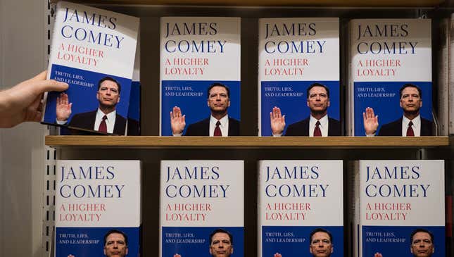 Image for article titled Biggest Revelations From James Comey’s New Book