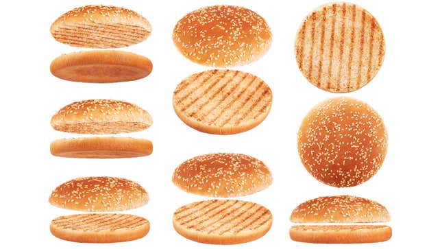 Image for article titled Here’s a civil discussion about the ideal hamburger bun