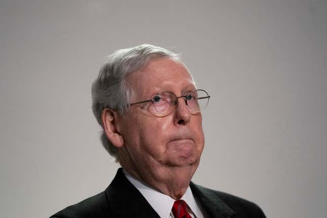 Image for article titled How Machiavelli Mitch McConnell Got Kicked Out of the Teenage Mutant Ninja Turtles