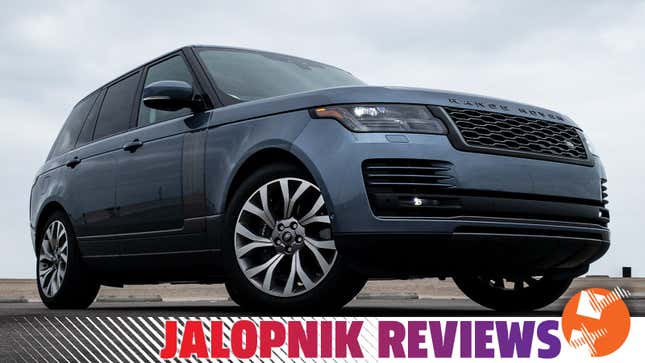 I Love The Range Rover Hybrid But It Just Can't Get Over Itself