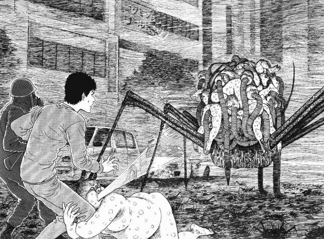 Imagen para el artículo titulado Cuando pasar de página te da auténtico terror: así son los mangas de Junji Ito