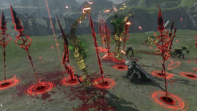 Impaling is magic.